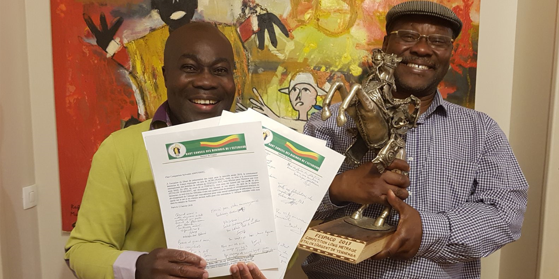 Hommage au réalisateur Sylvestre AMOUSSOU